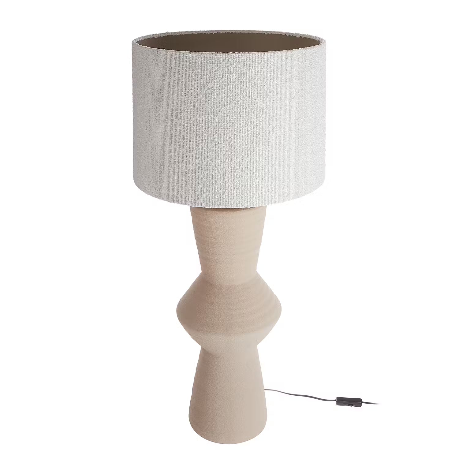 FREJA Tischleuchte - Keramik / Polyester / Polyacryl / Eisen  - 1-flammig