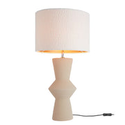 FREJA Tischleuchte - Keramik / Polyester / Polyacryl / Eisen  - 1-flammig