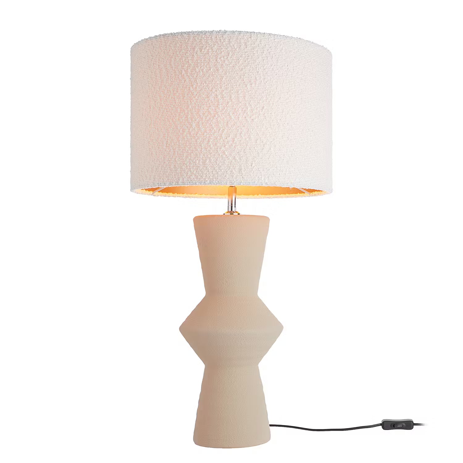 FREJA Tischleuchte - Keramik / Polyester / Polyacryl / Eisen  - 1-flammig