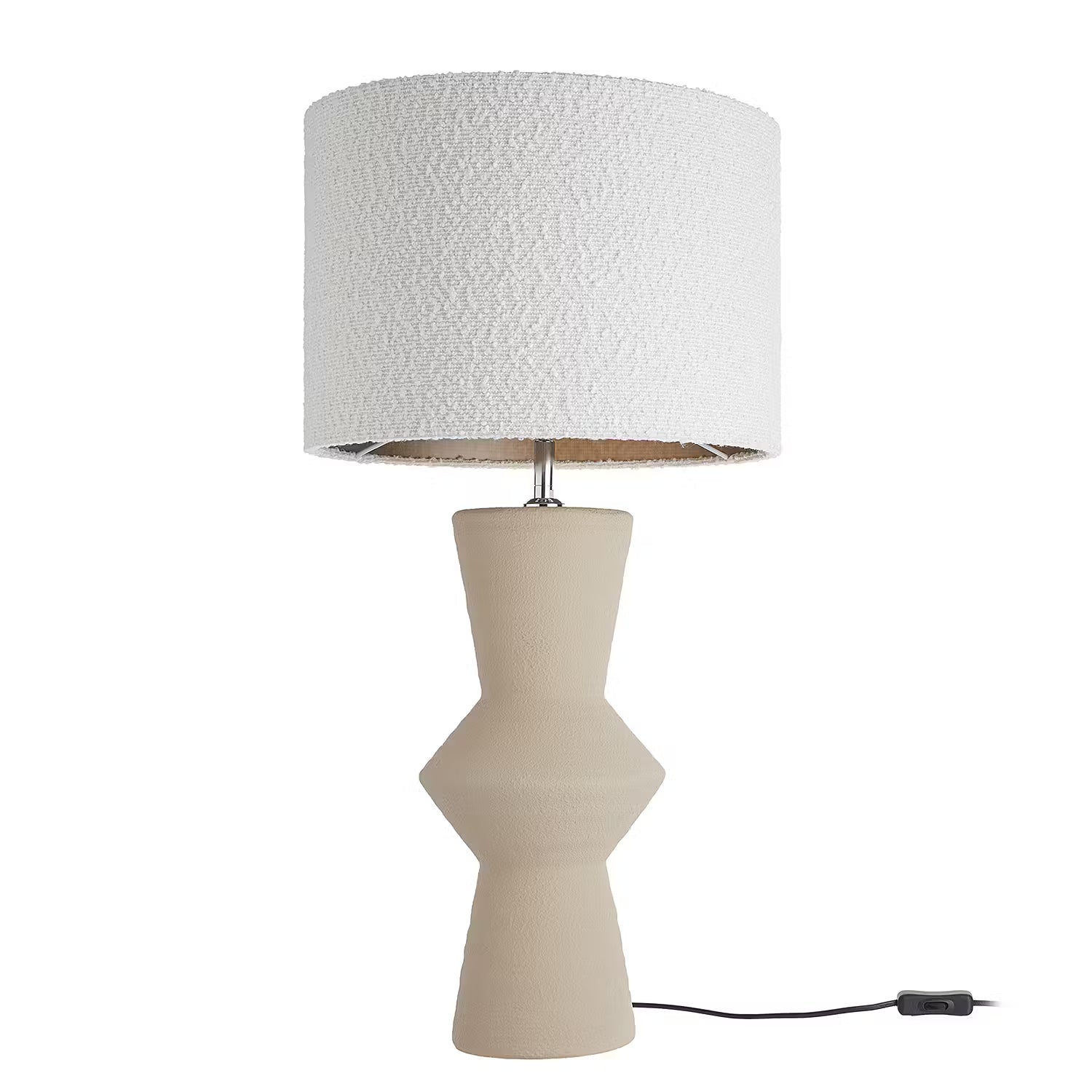 FREJA Tischleuchte - Keramik / Polyester / Polyacryl / Eisen  - 1-flammig