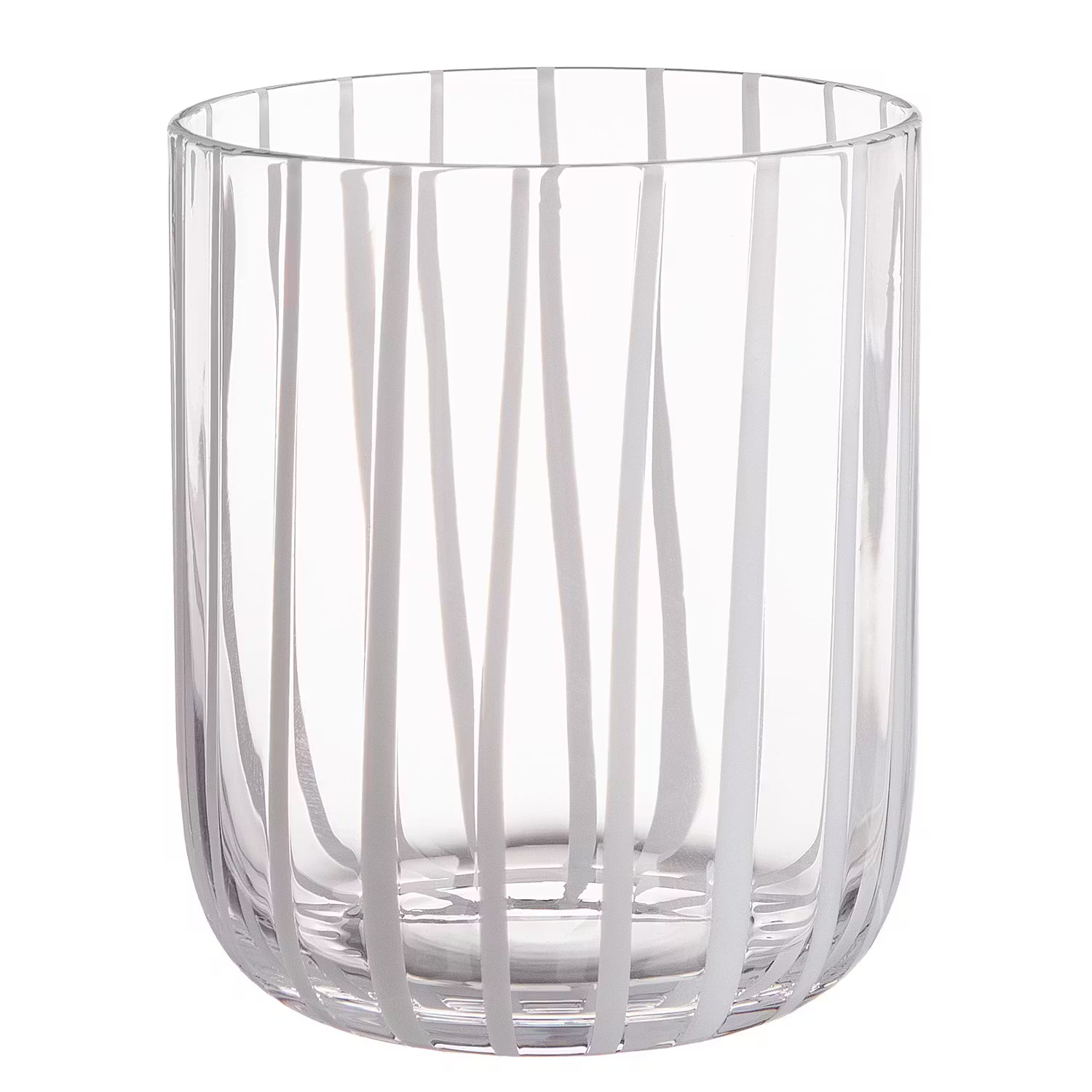 CHEERFUL Trinkglas-Set 4er-Set - Glas - Weiß