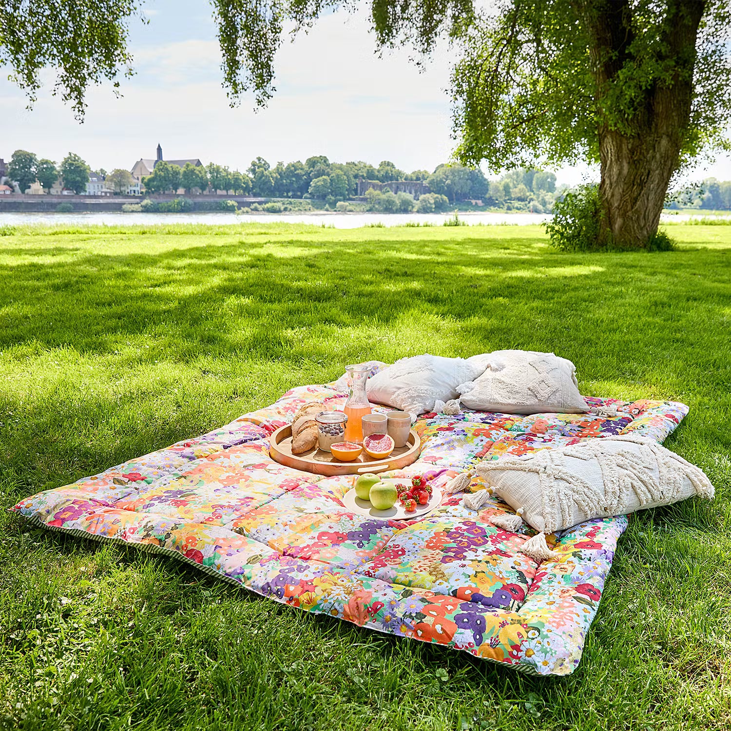 PICNIC DELUXE Picknickdecke Bold Summer - Polyester - Bunt