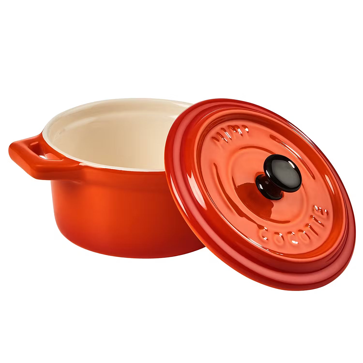 C'EST SI BON Mini-Auflaufform 4er-Set - Steinzeug - Orange