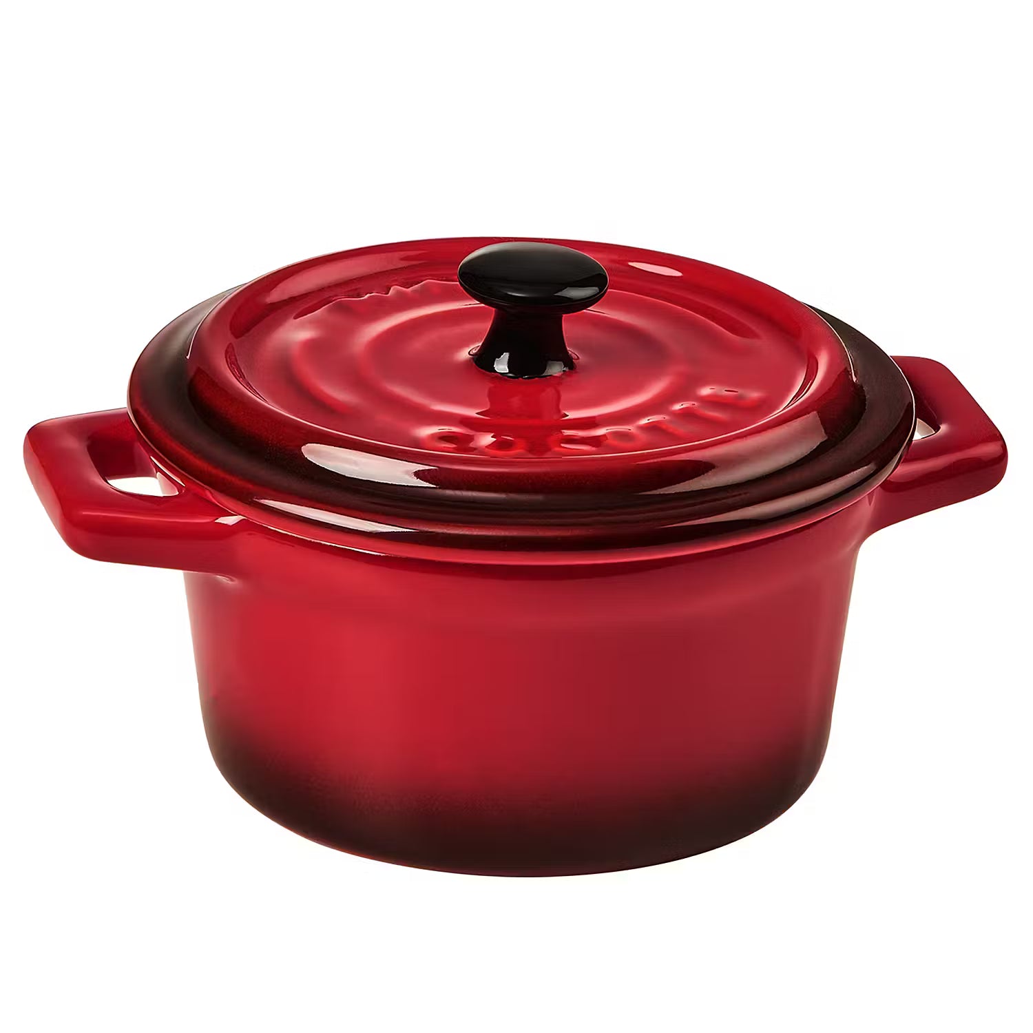 C'EST SI BON Mini-Auflaufform 4er-Set - Steinzeug - Rot