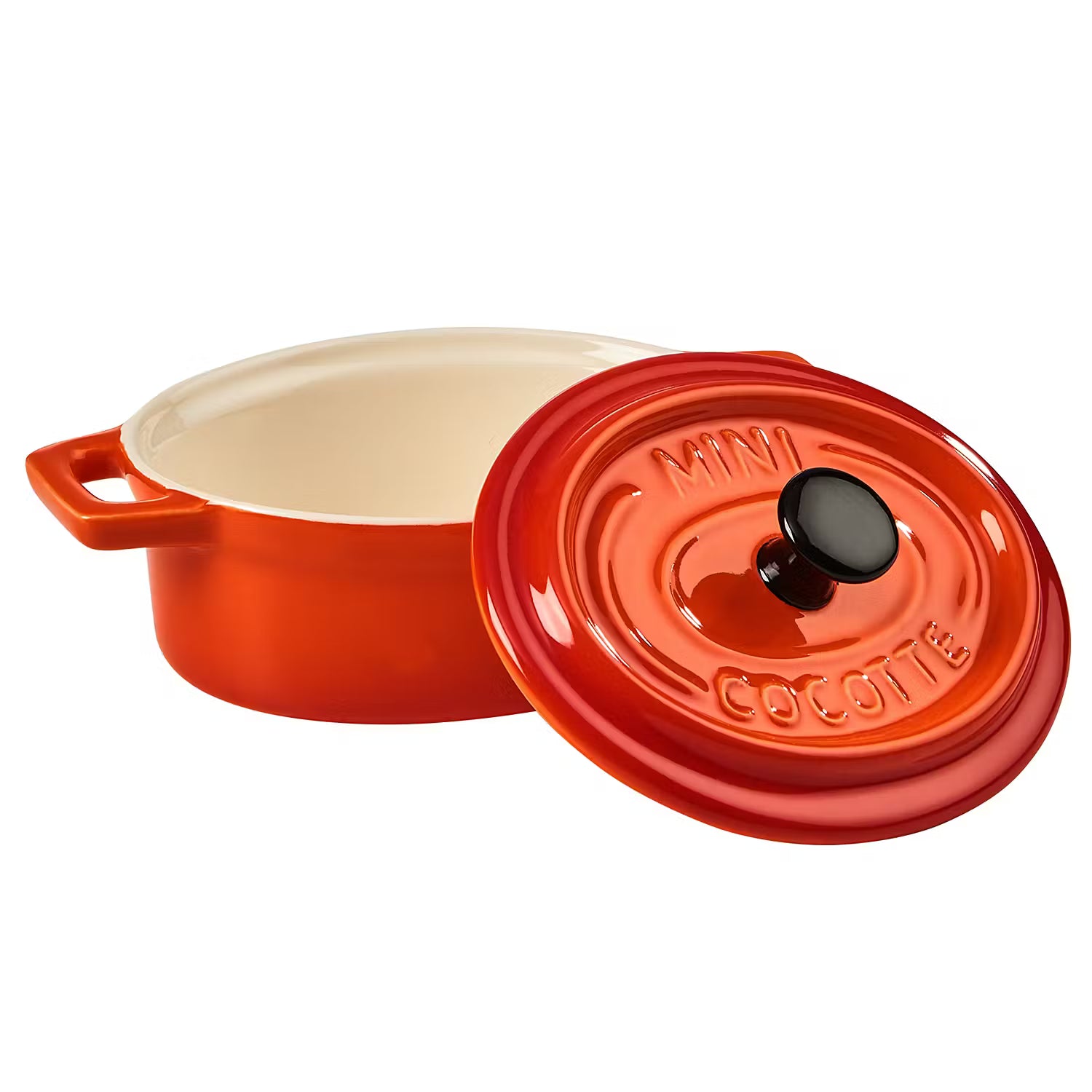 C'EST SI BON Mini-Auflaufform 4er-Set - Steinzeug - Orange