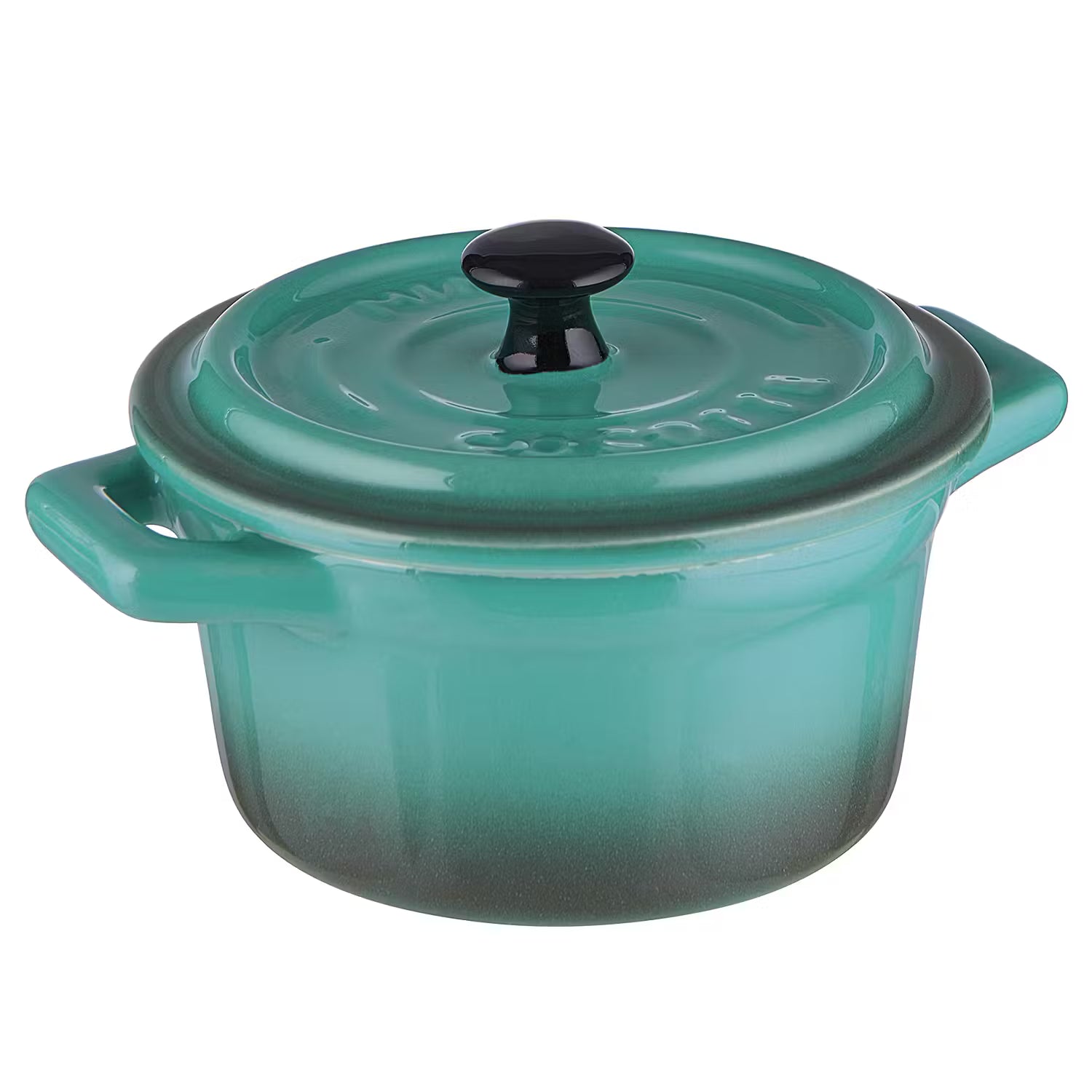 C'EST SI BON Mini-Auflaufform 4er-Set - Steinzeug - Petrol