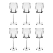 CUBES Weinglas 6er-Set - Glas - Transparent