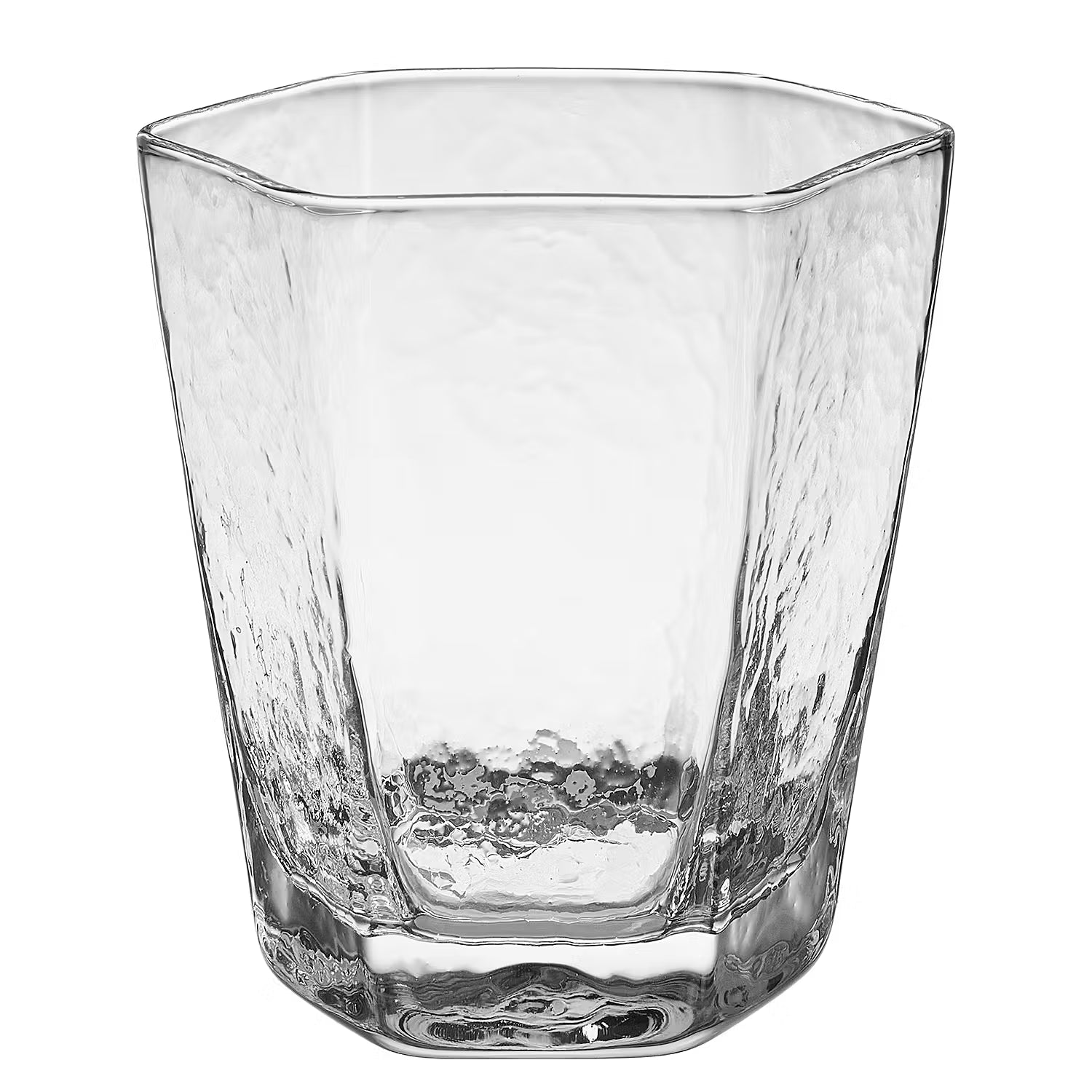 CUBES Trinkglas 6er-Set - Glas - Transparent