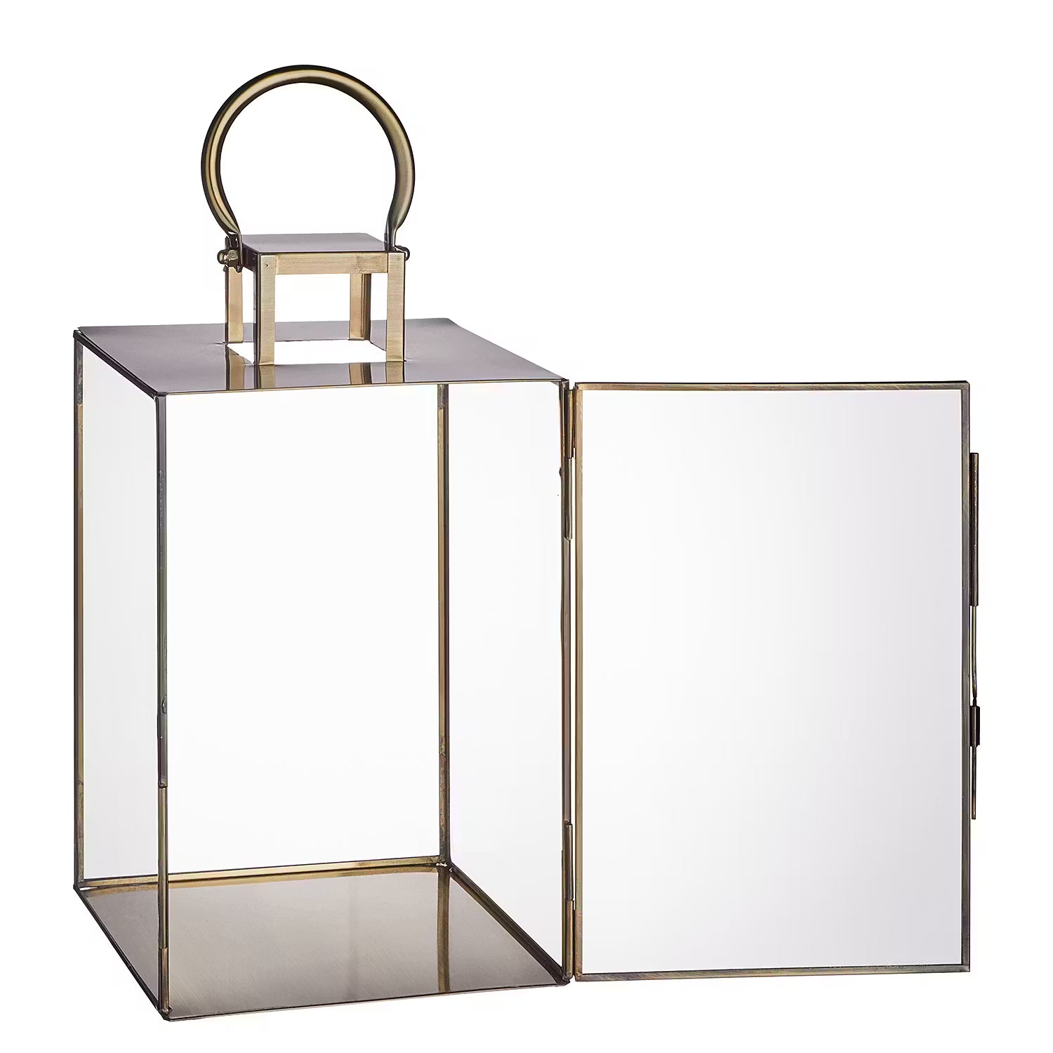 GLAM Laterne - Eisen / Glas - Gold