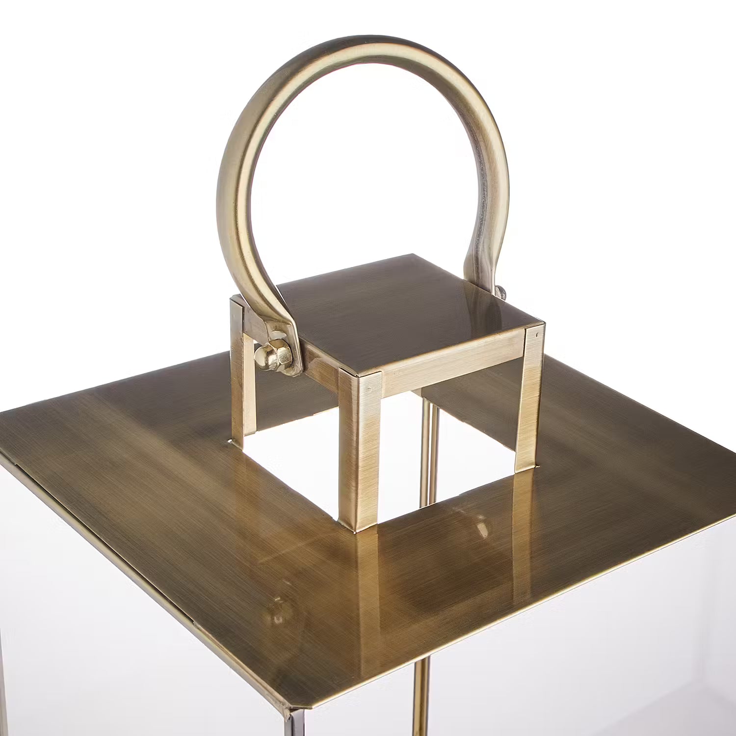 GLAM Laterne - Eisen / Glas - Gold