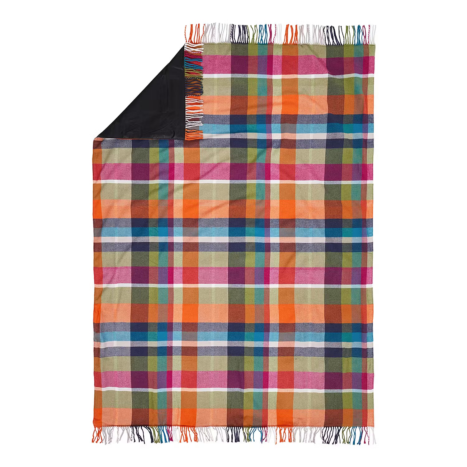 ASCOT Picknickdecke - Polyester / Wolle - Bunt