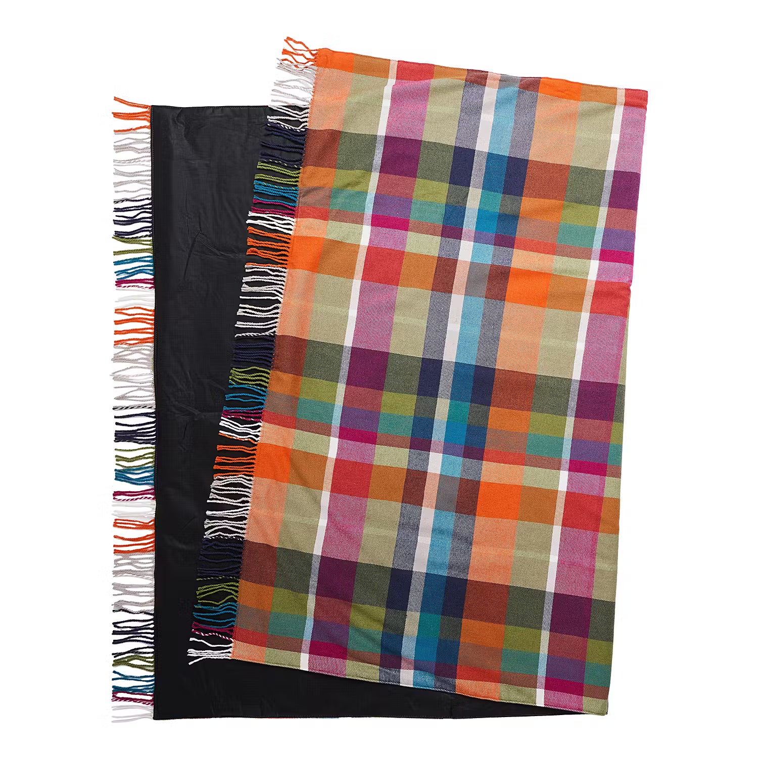 ASCOT Picknickdecke - Polyester / Wolle - Bunt