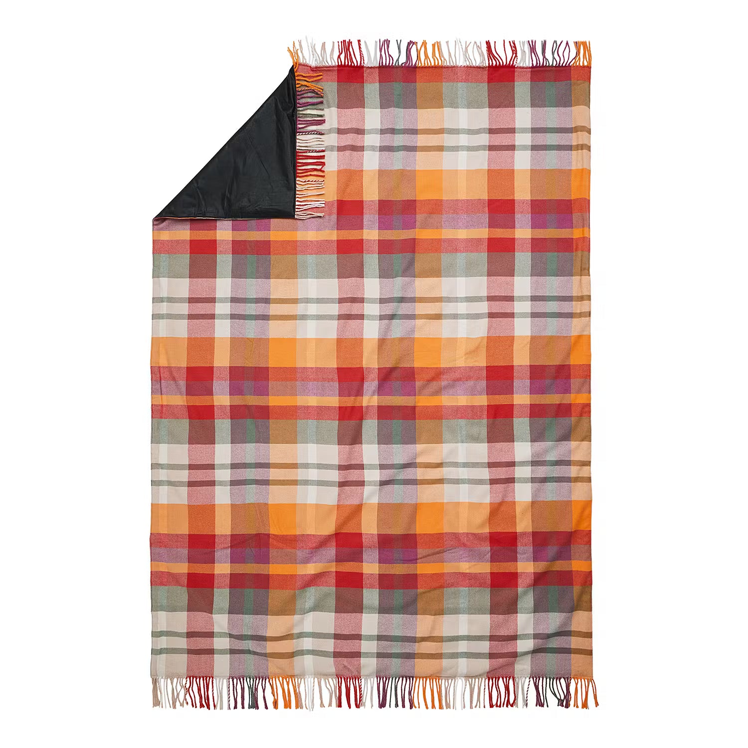 ASCOT Picknickdecke - Polyester / Wolle - Bunt