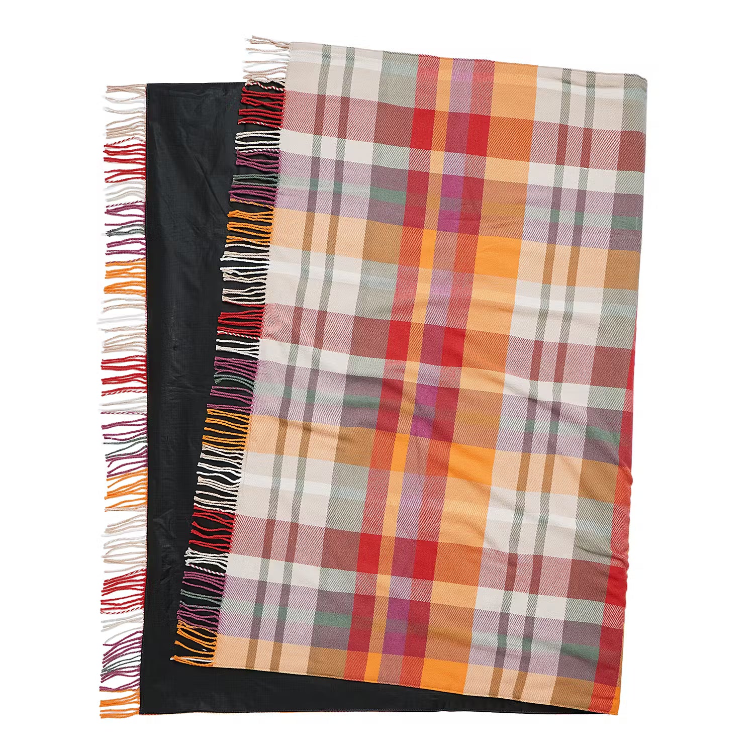 ASCOT Picknickdecke - Polyester / Wolle - Bunt