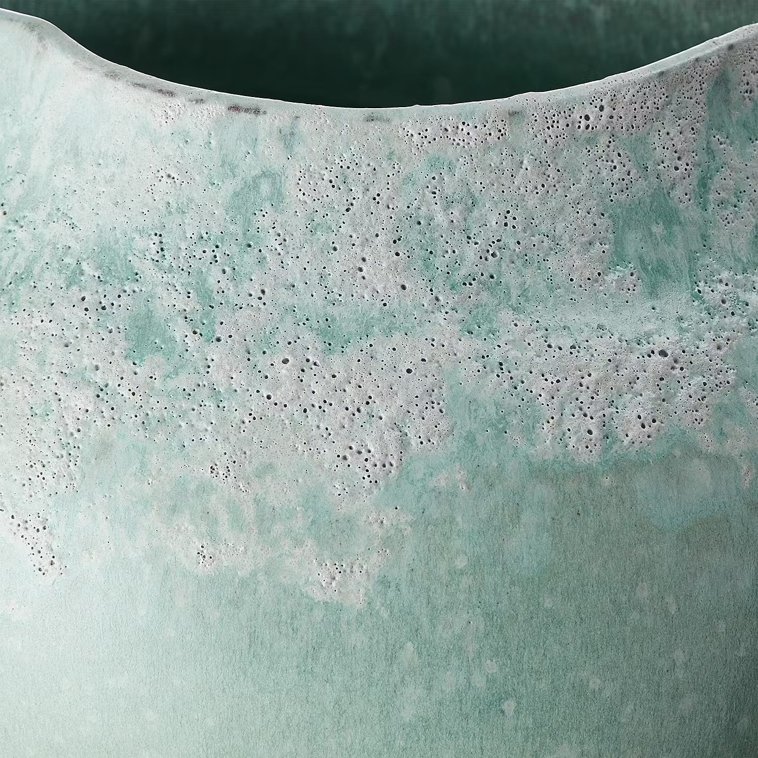 MARE Vase - Terracotta - Türkis