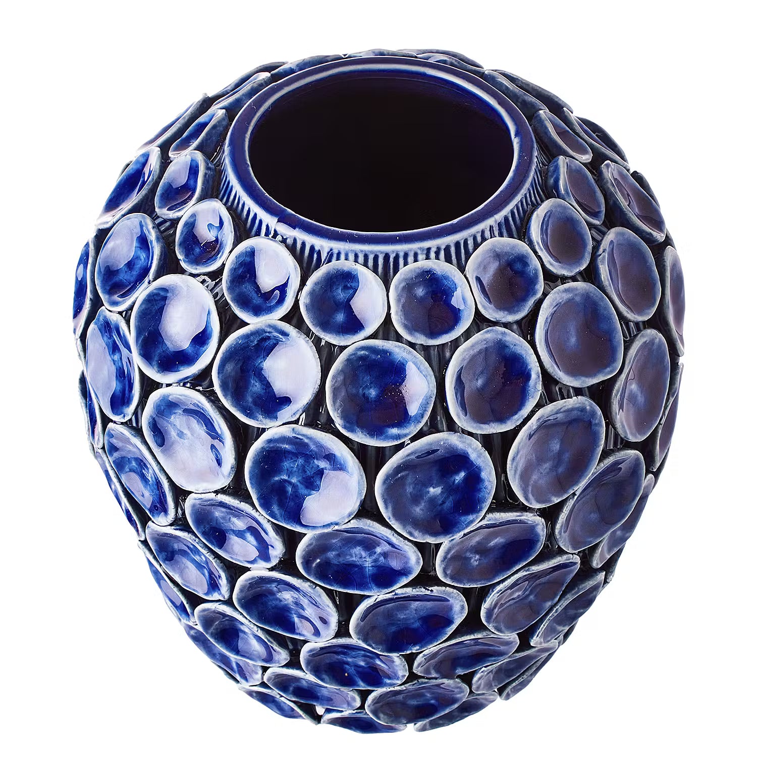 Vase ENCHANTED FOREST - Dolomit - Blau