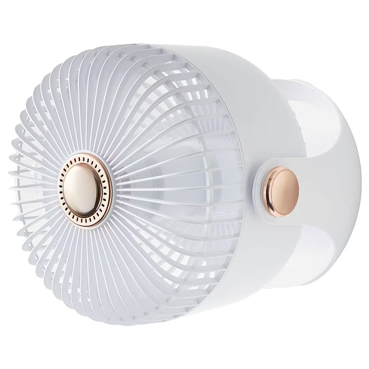 AIR WAVE Ventilator aufladbar - Kunststoff / Polypropylen / ABS - Weiß
