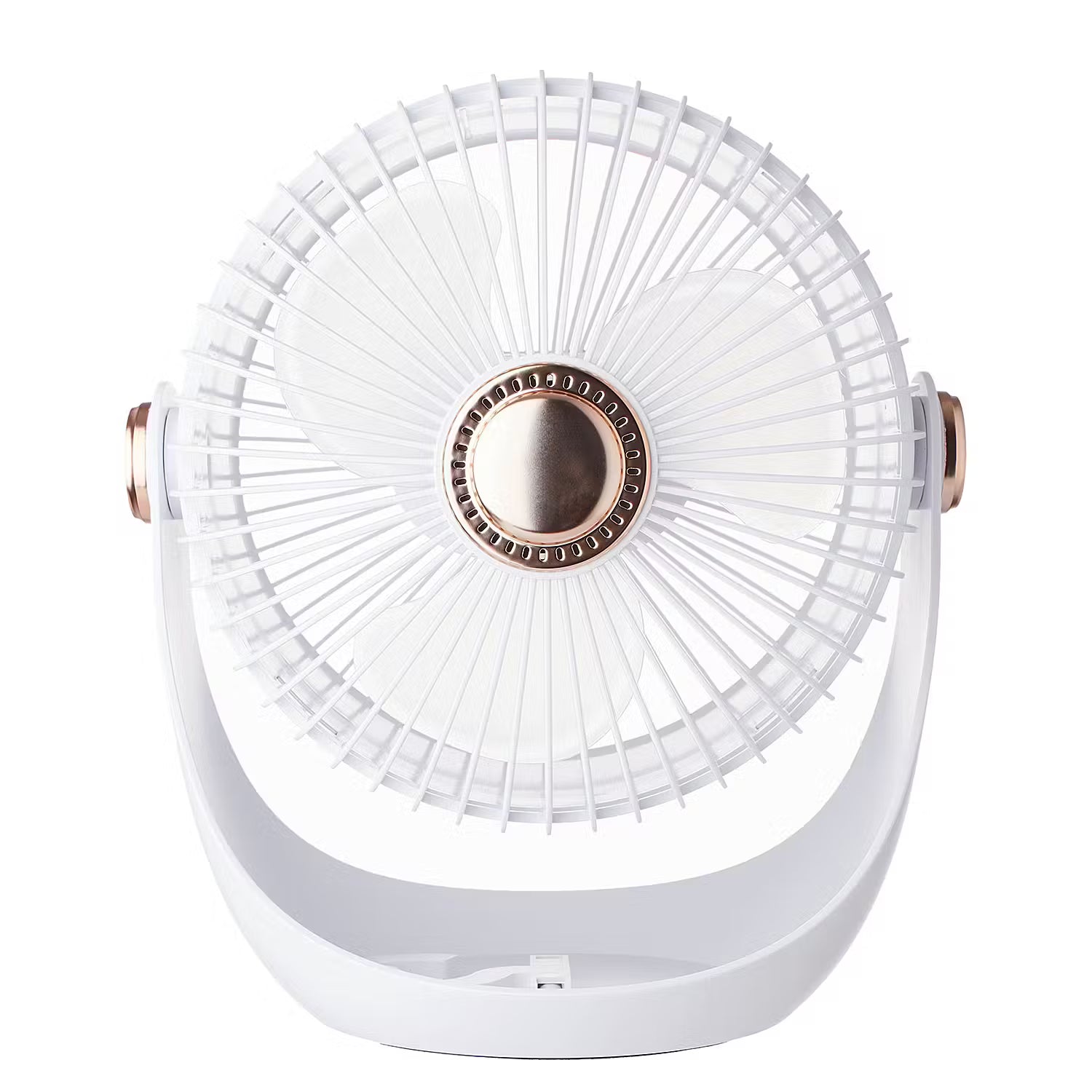 AIR WAVE Ventilator aufladbar - Kunststoff / Polypropylen / ABS - Weiß