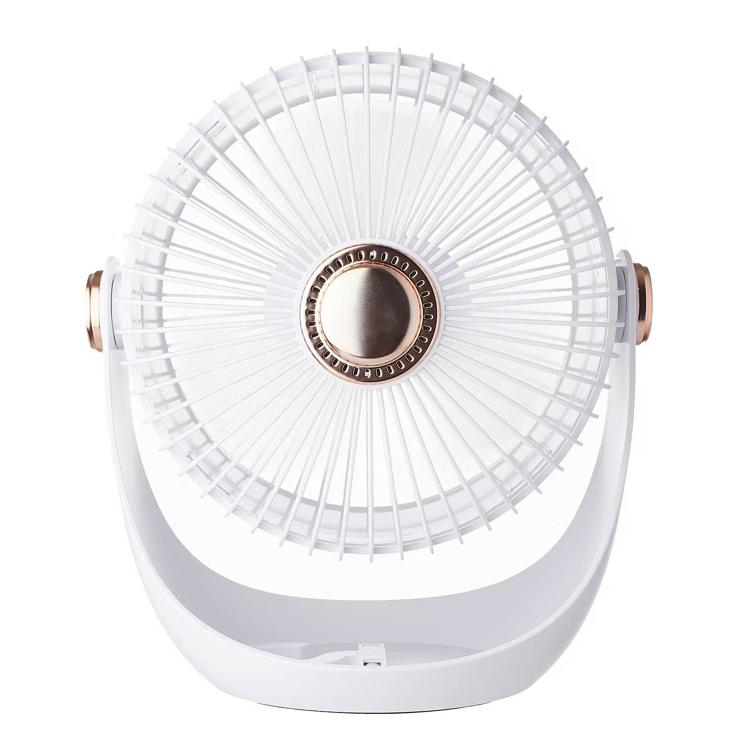 AIR WAVE Ventilator aufladbar - Kunststoff / Polypropylen / ABS - Weiß