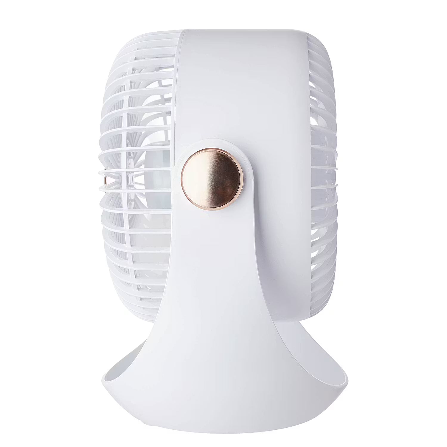 AIR WAVE Ventilator aufladbar - Kunststoff / Polypropylen / ABS - Weiß