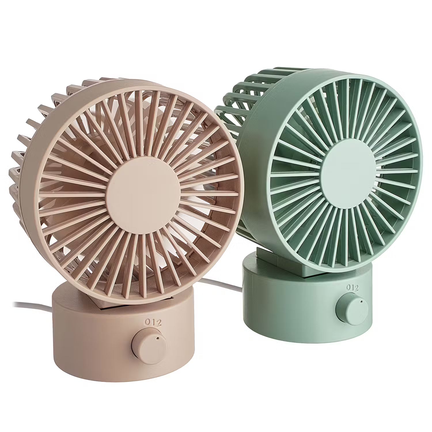 AIR WAVE Mini-Ventilator  - ABS/Polypropylen - Grün