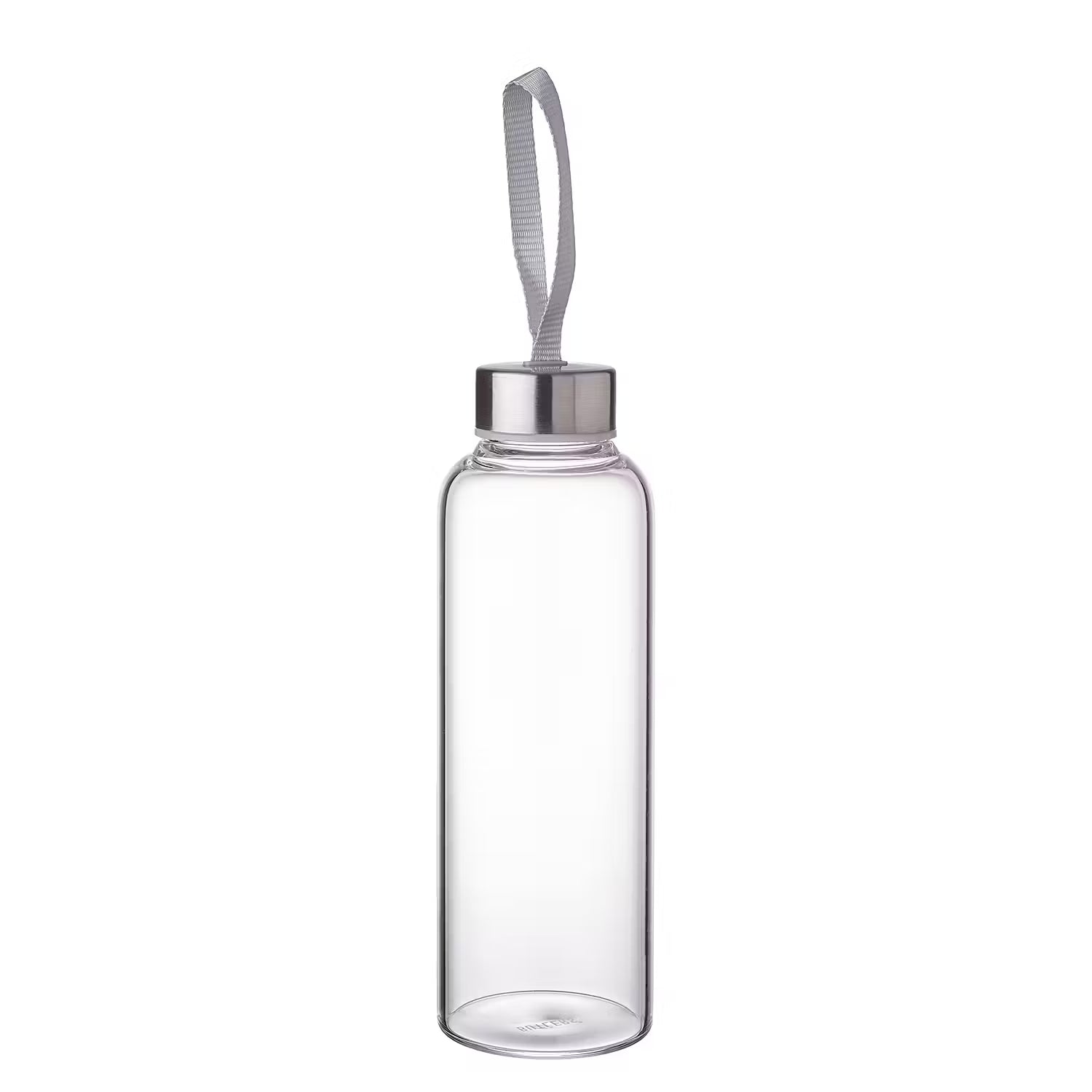 SMOOTHIE Trinkflasche mit Tasche - Borosilikatglas / Chloropren-Kautschuk - Violett