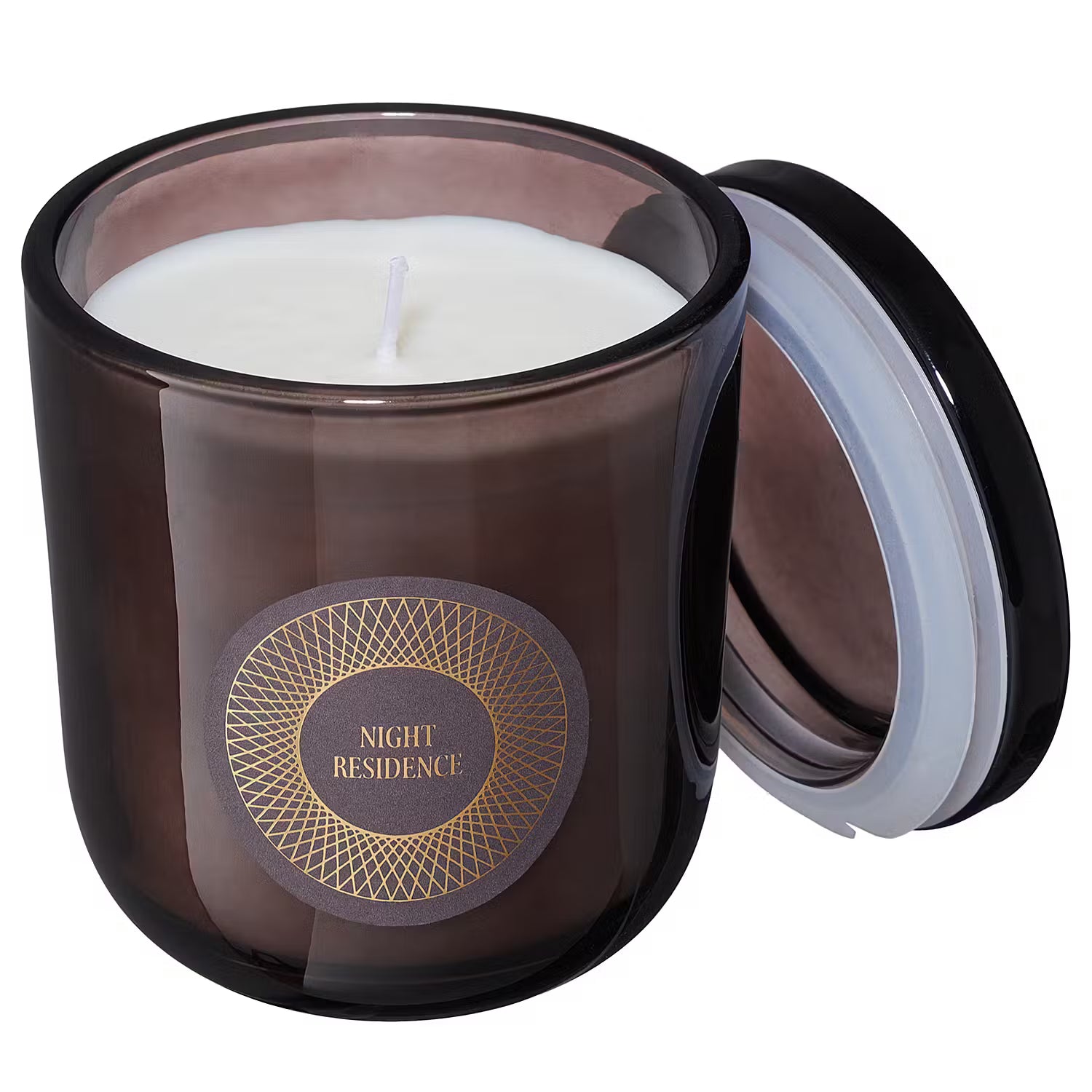 SCENTS OF GOLD Duftkerze Night Residence - Glas / Sojawachs - Braun