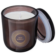 SCENTS OF GOLD Duftkerze Night Residence - Glas / Sojawachs - Braun