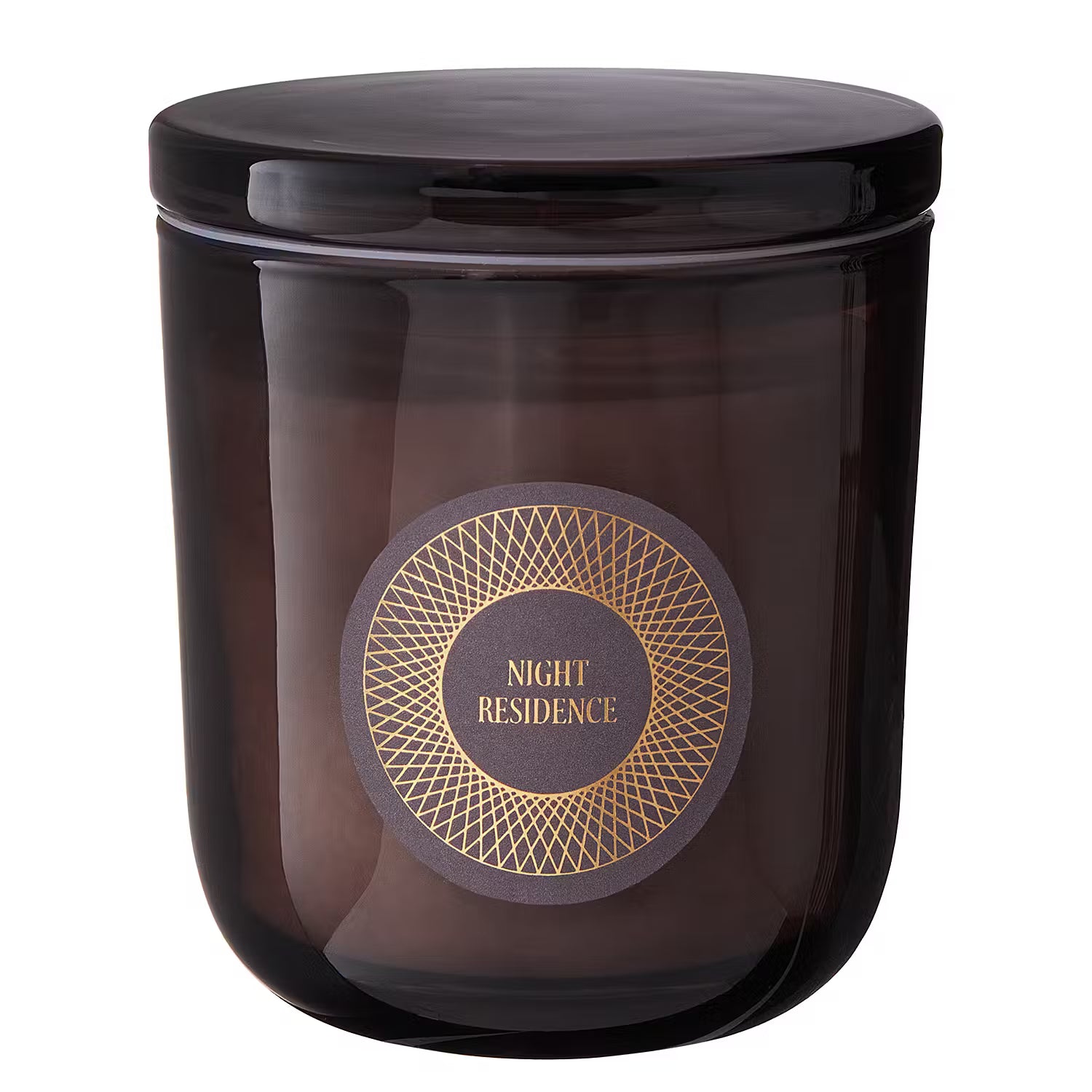 SCENTS OF GOLD Duftkerze Night Residence - Glas / Sojawachs - Braun