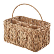 BOTANICAL Besteckkorb - Rattan / Metall - Natur