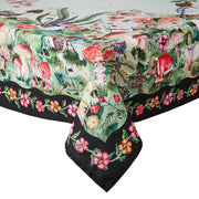 Tischdecke FUNGIS AND FLOWERS - Baumwolle - Bunt - 160 x 160 cm