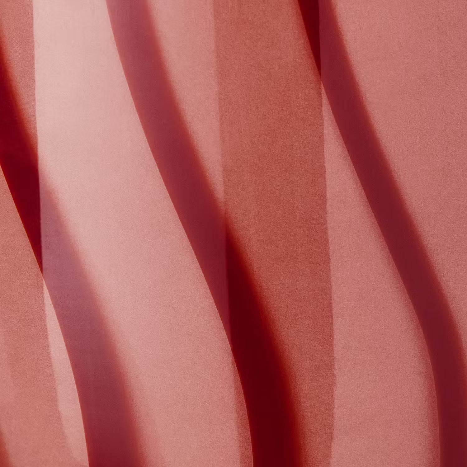 CANDY Vase Streifen - Glas - Rot