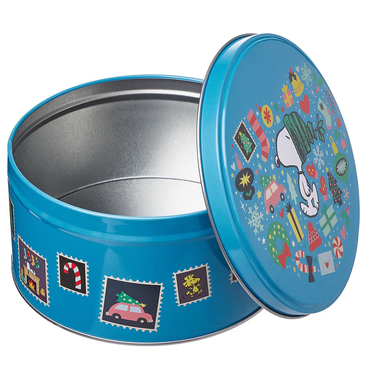PEANUTS Keksdose Snoopy Herz - Blech - Durchmesser: 14 cm