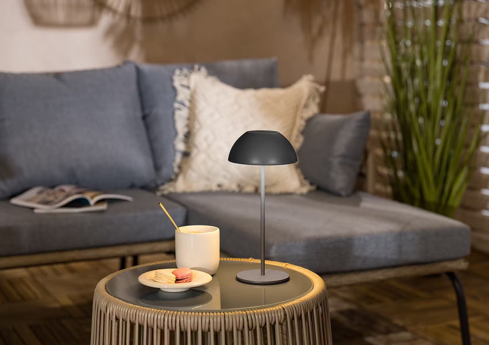 LIGHT UP Outdoorleuchte - Stahl / ABS - Schwarz