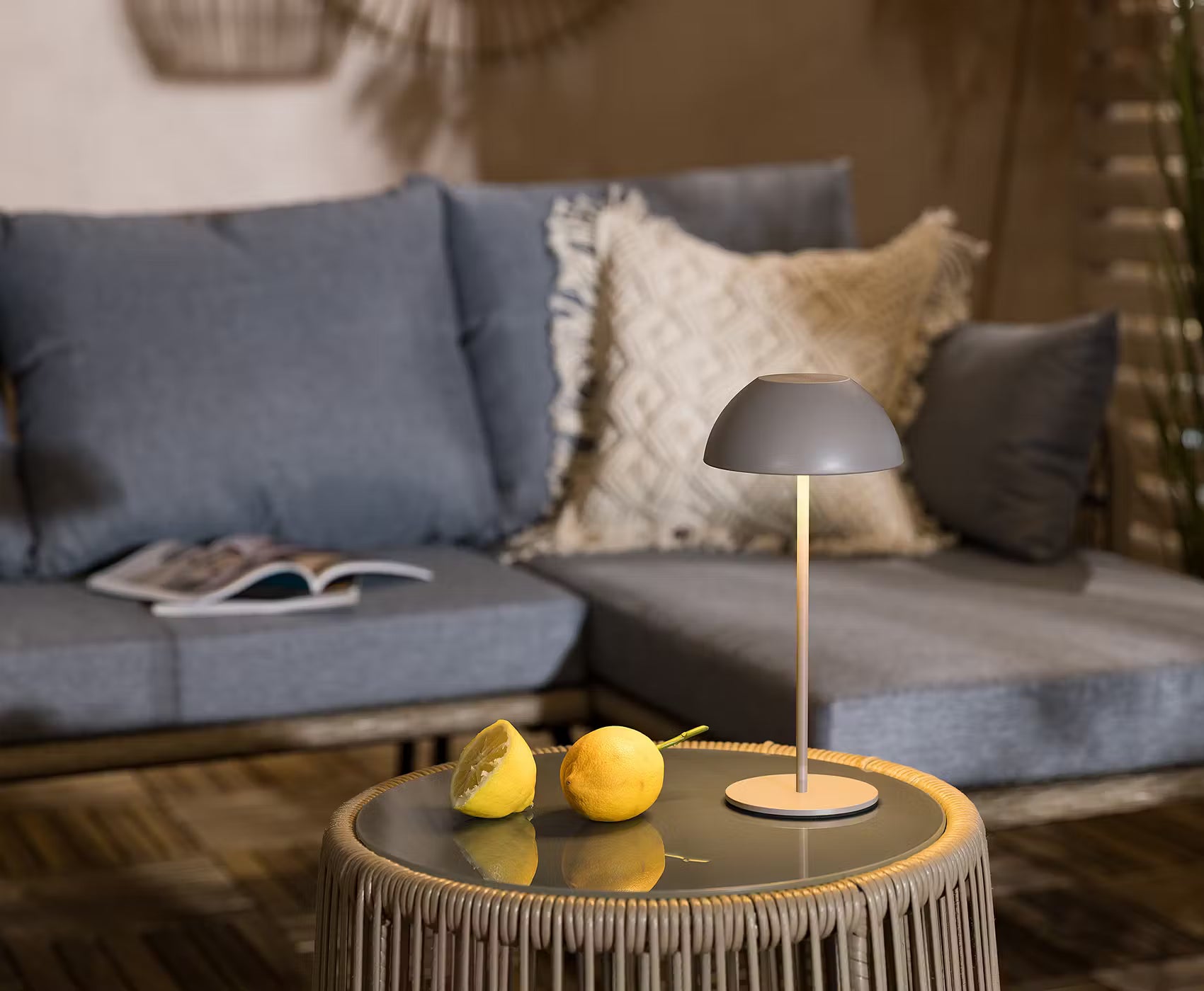 LIGHT UP Outdoorleuchte - Stahl / ABS - Grau