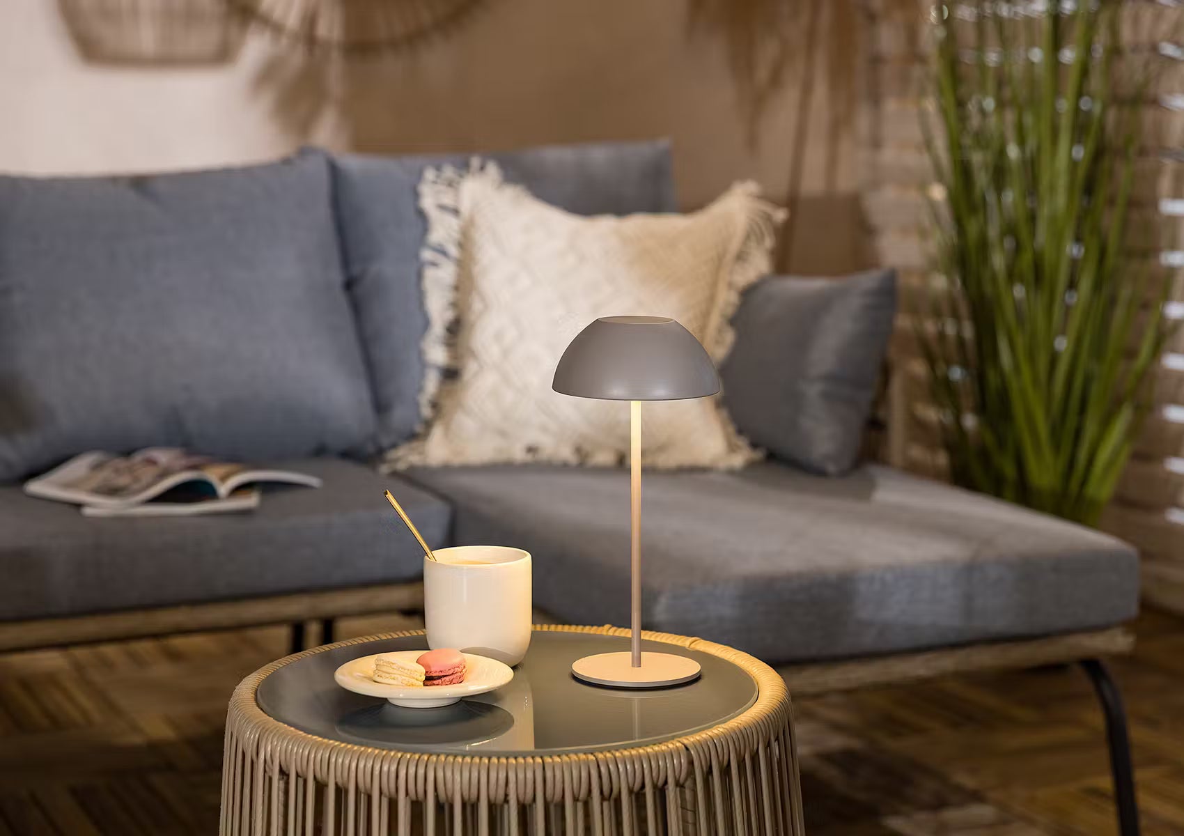 LIGHT UP Outdoorleuchte - Stahl / ABS - Grau