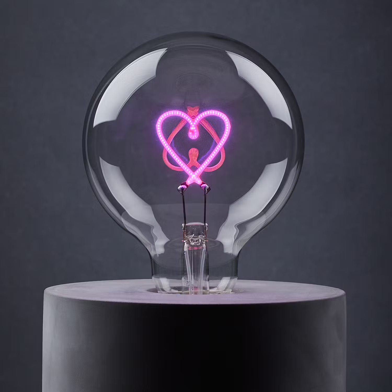 BRIGHT LIGHT LED-Glühlampe Herz