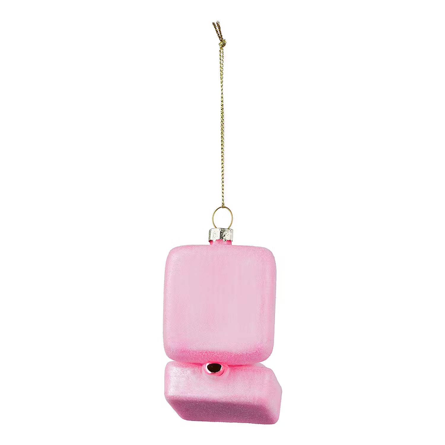 HANG ON Baumanhänger Diamant Ring - Glas - Pink