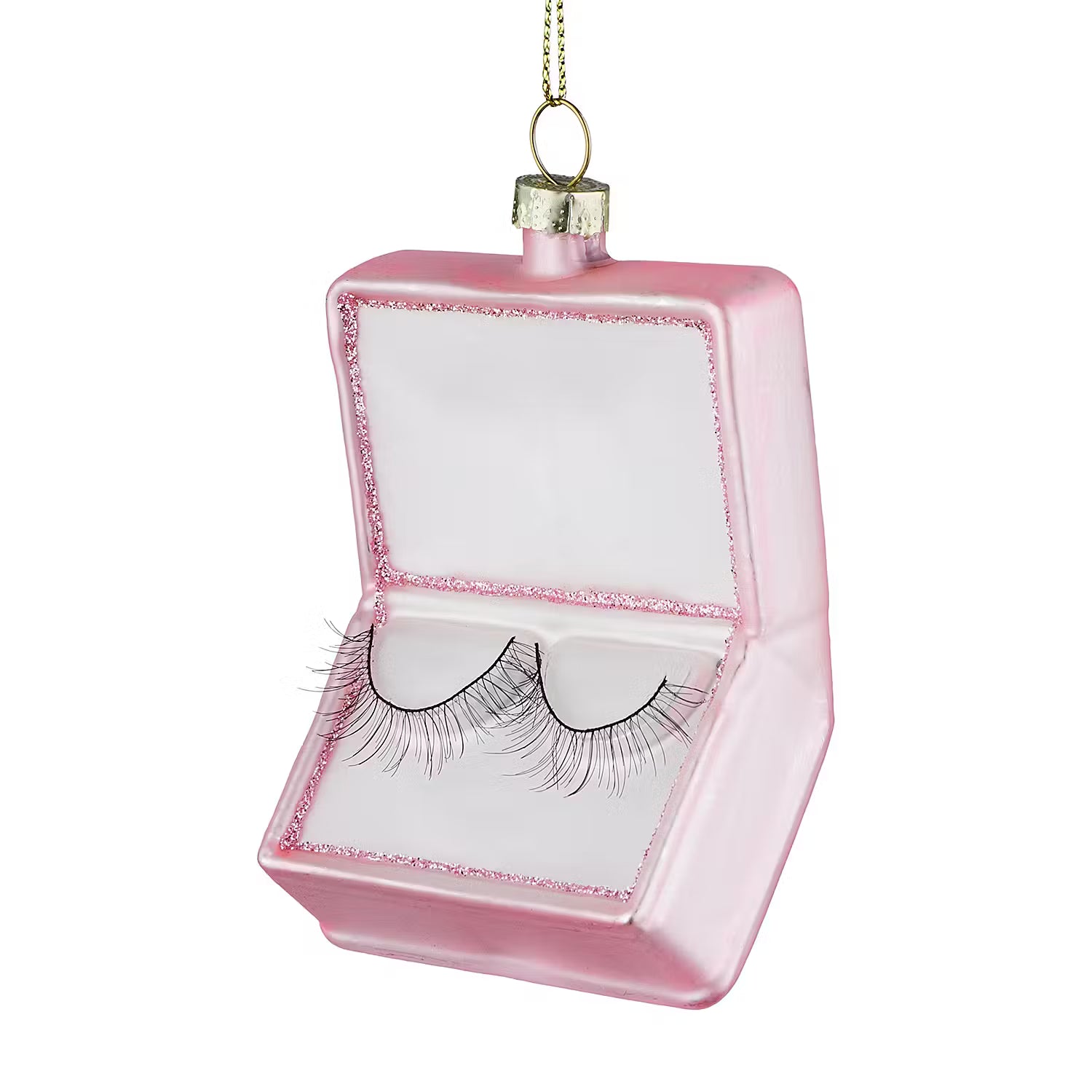 HANG ON Baumanhänger Wimpern - Glas - Rosa