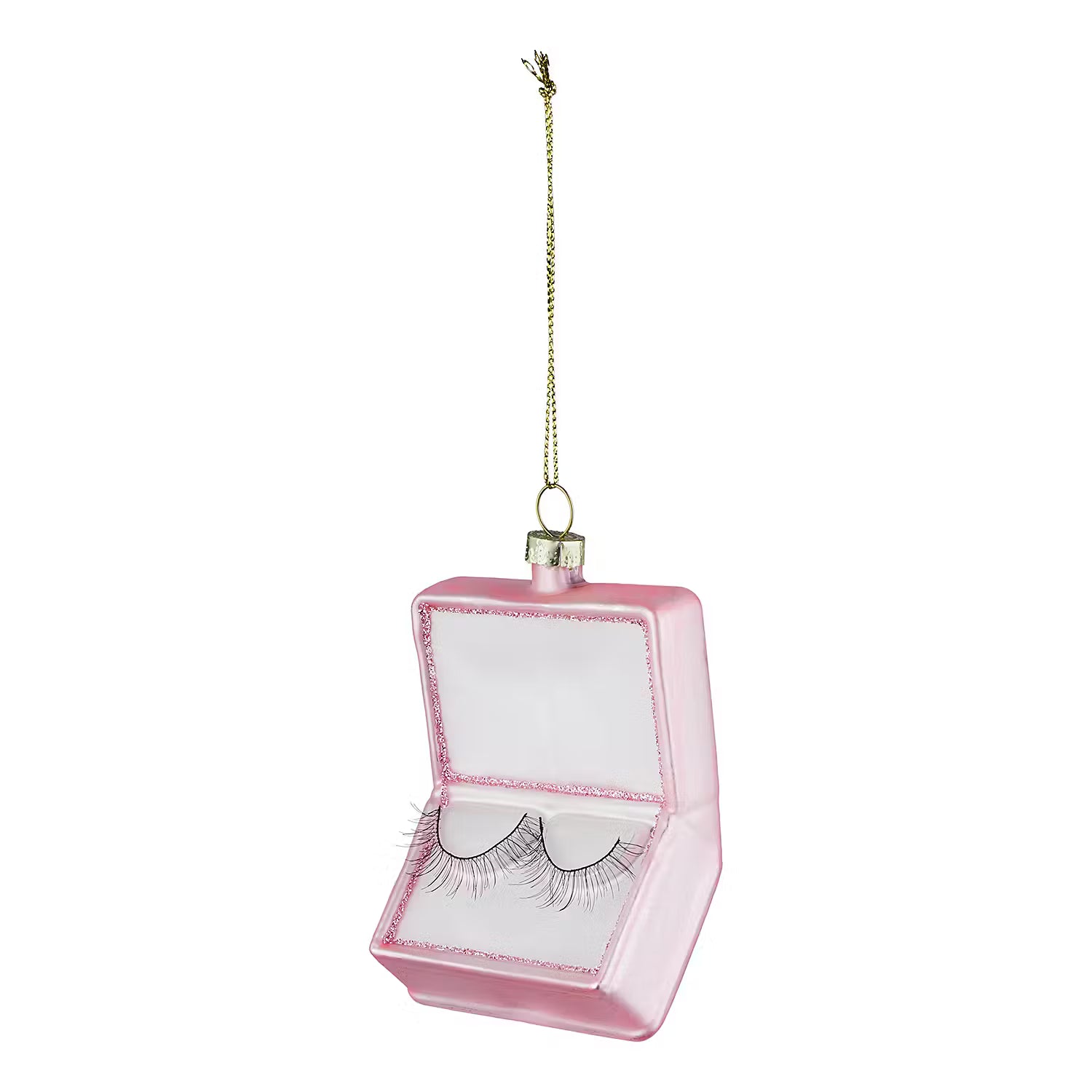 HANG ON Baumanhänger Wimpern - Glas - Rosa