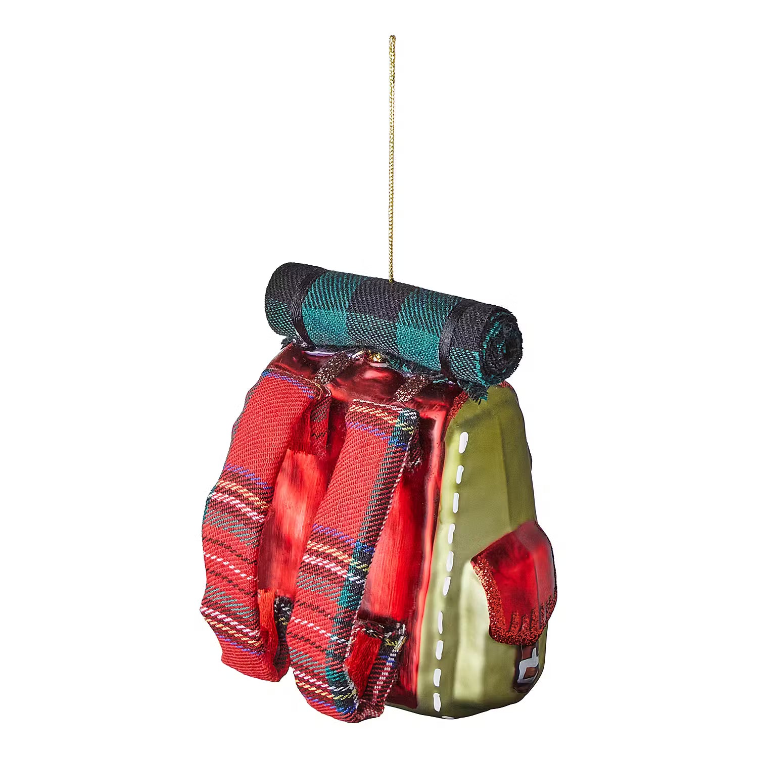 HANG ON Baumanhänger Wanderrucksack - Glas - Olivgrün