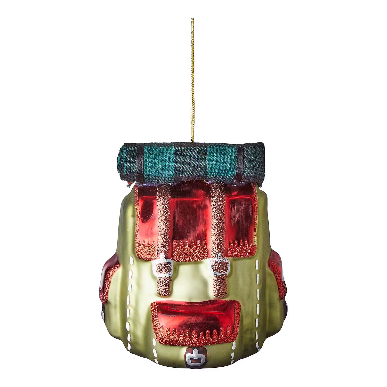 HANG ON Baumanhänger Wanderrucksack - Glas - Olivgrün