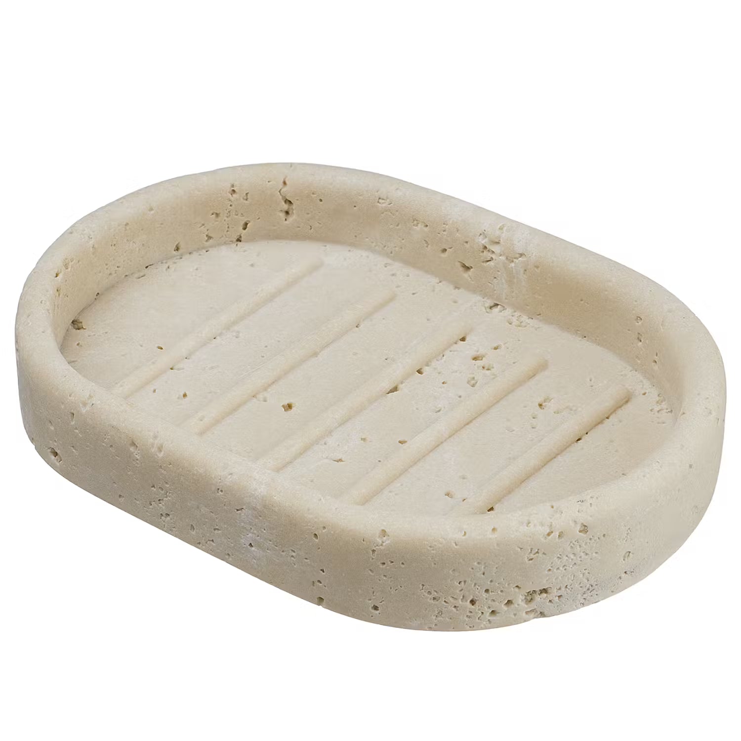 VERDON Seifenschale - Polyresin - Beige