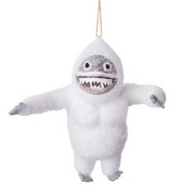 HANG ON Baumanhänger Yeti - Filz - Weiß