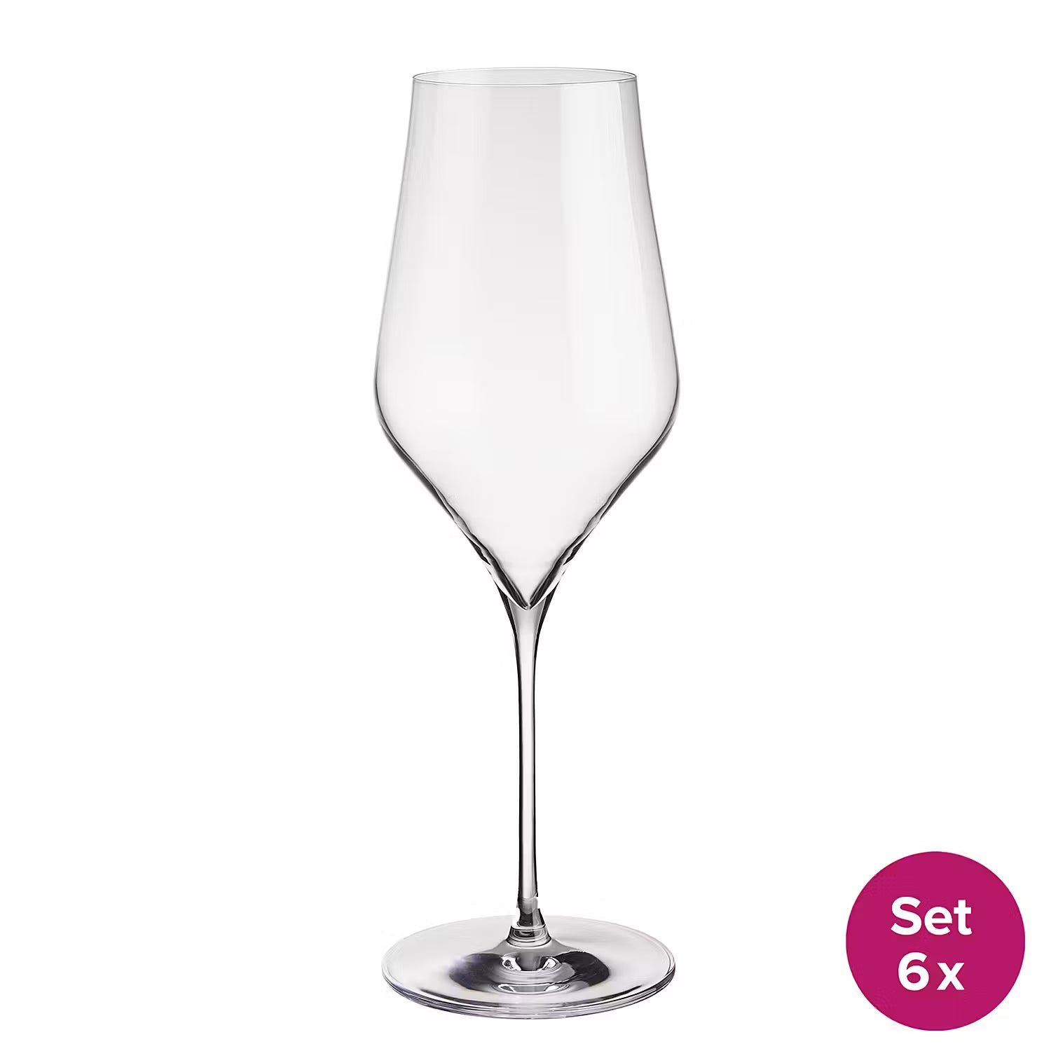 NOBLES Weißweinglas 6er-Set - Glas - Transparent