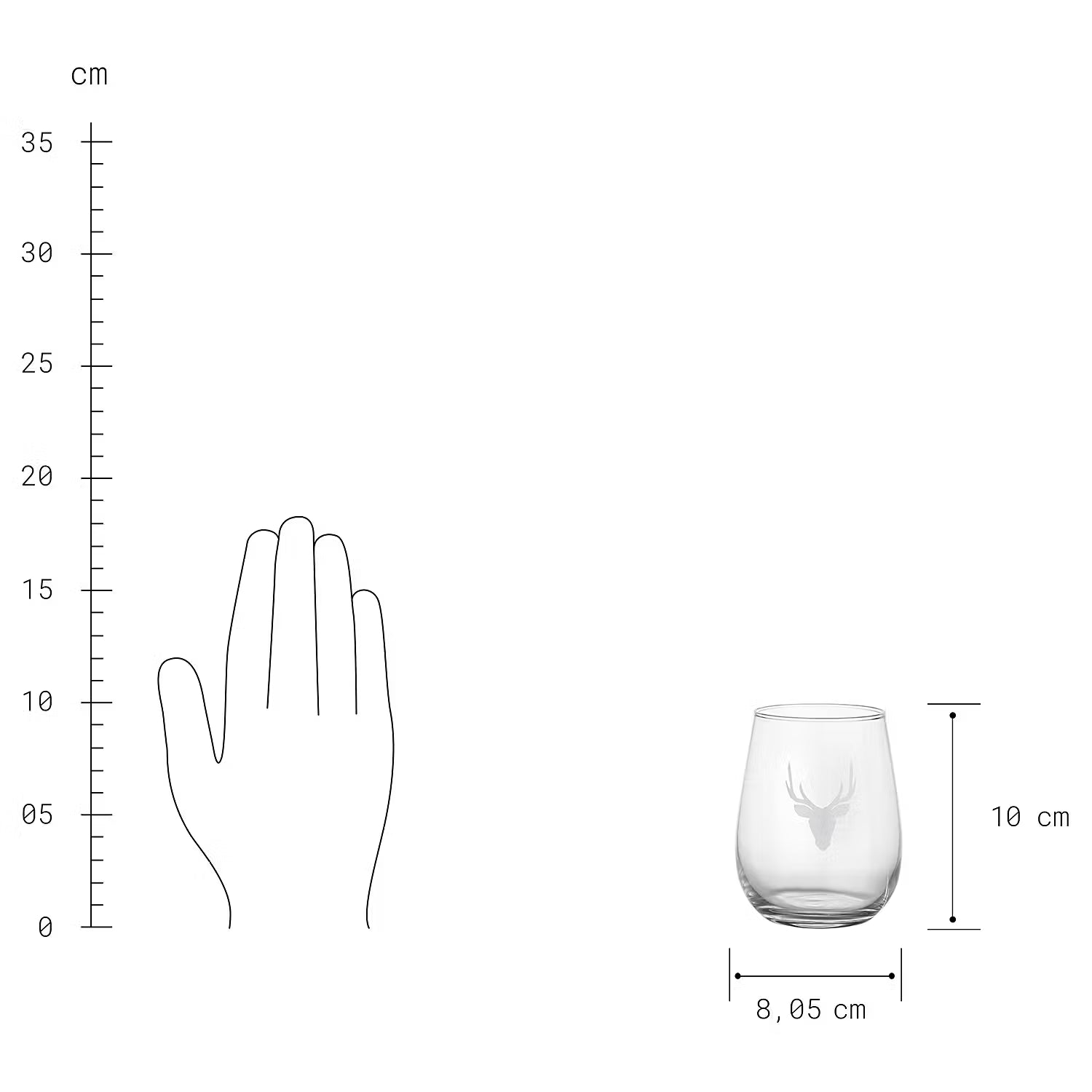 FALSE CREATION - Glas - Transparent
