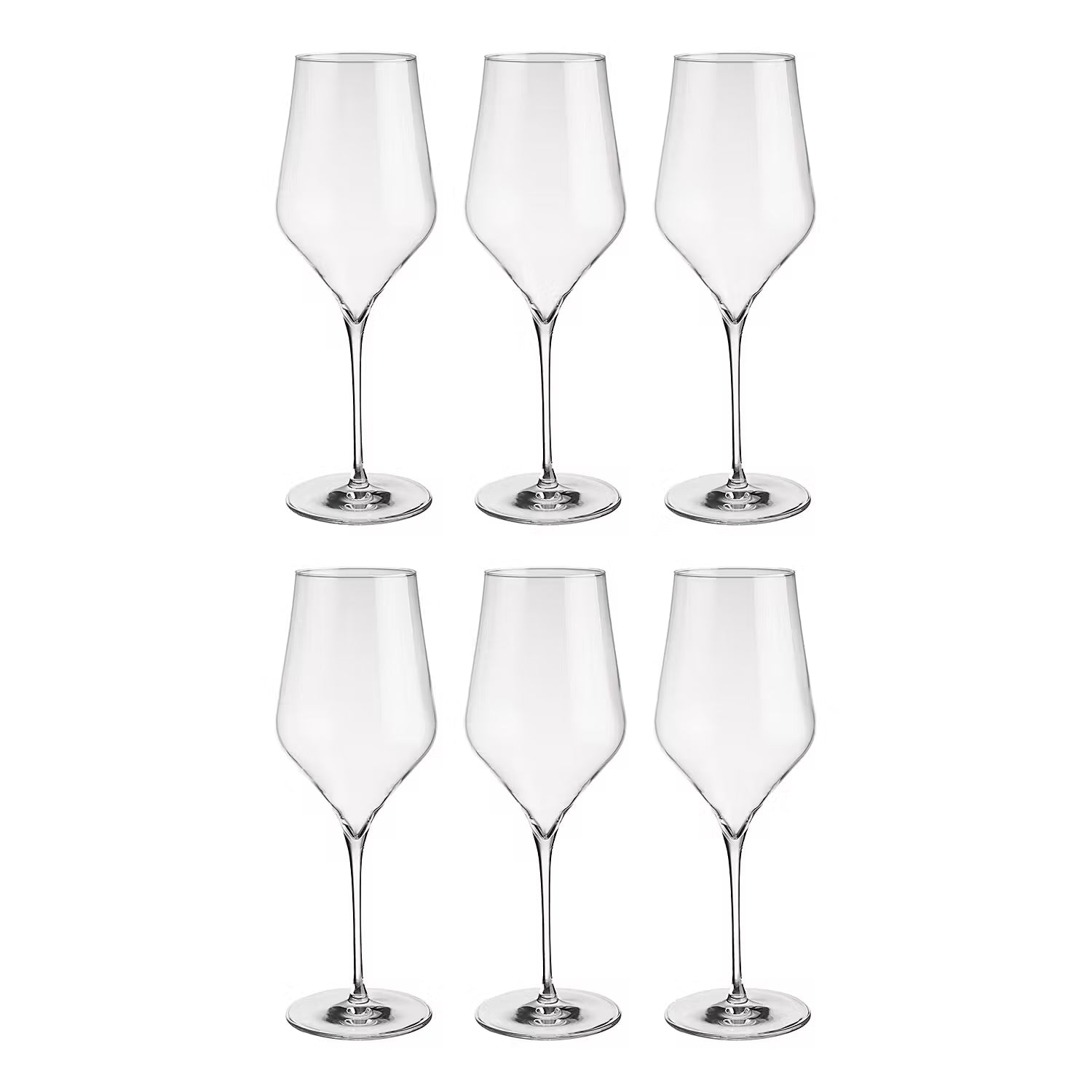 NOBLES Rotweinglas 6er-Set - Glas - Transparent