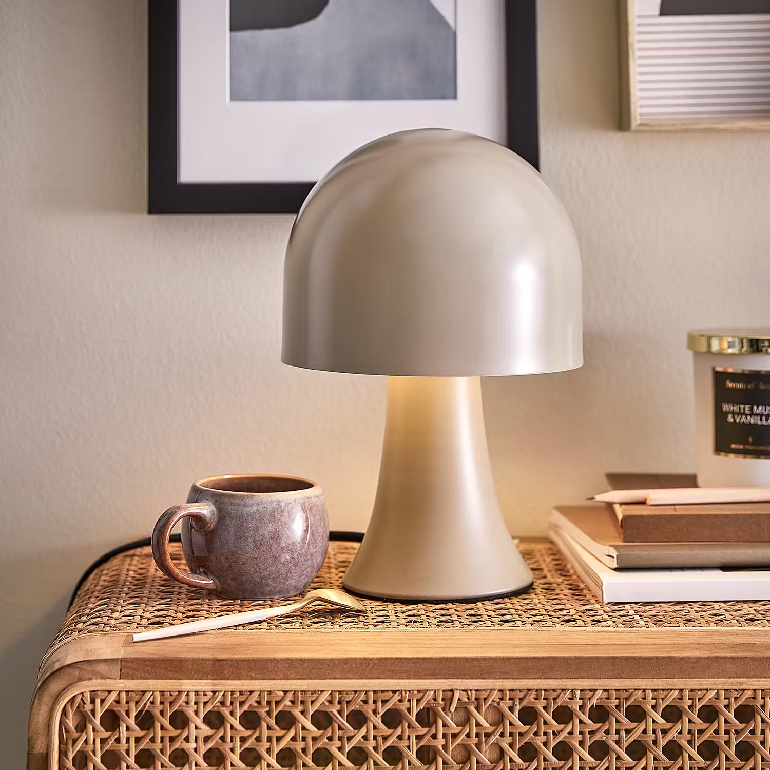COTTAGE Espressotasse 6er-Set - Steinzeug - Grau