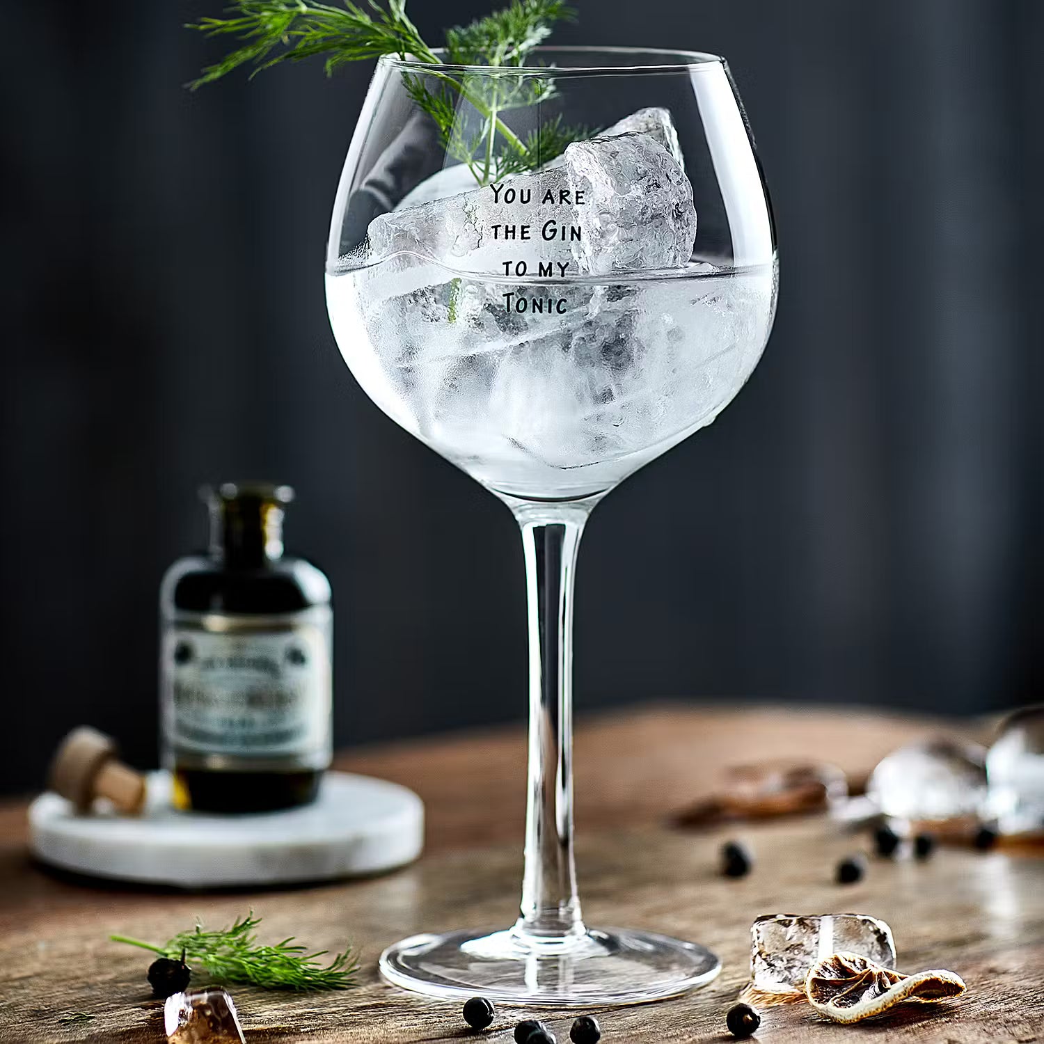 HAPPY HOUR Ginglas My Gin 6er-Set - Glas - Transparent