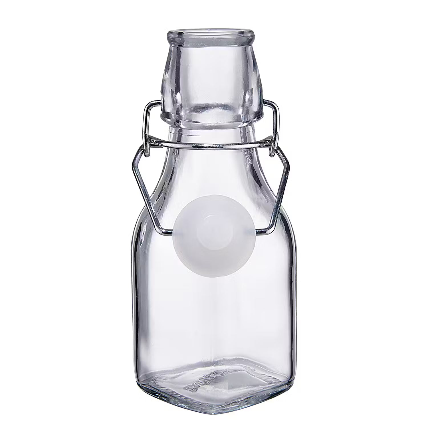 SWING Flasche 6er-Set - Glas / Edelstahl / Kunststoff - Transparent - Fassungsvermögen: 0.12 L